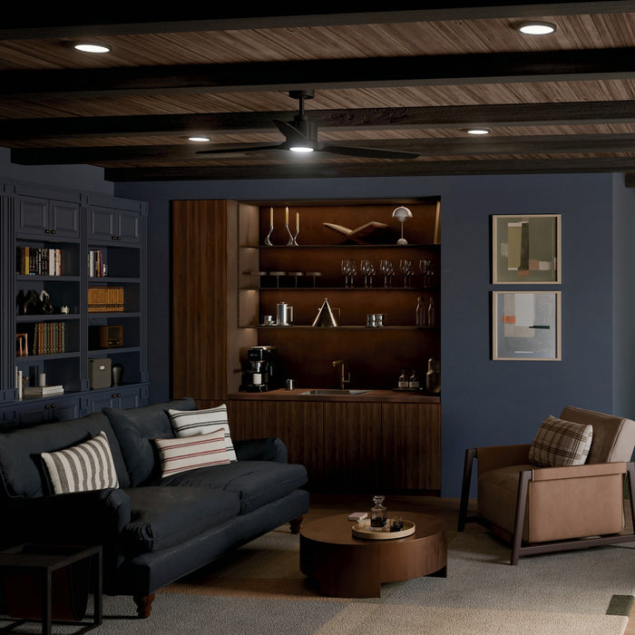 Kichler - 300360-BK - 60" Ceiling Fan - Calyx - Matte Black