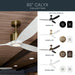 Kichler - 300360-BK - 60" Ceiling Fan - Calyx - Matte Black