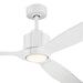 Kichler - 300360-MWH - 60" Ceiling Fan - Calyx - Matte White