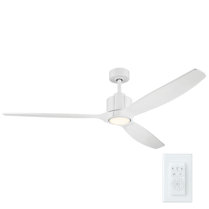 Kichler - 300360-MWH - 60" Ceiling Fan - Calyx - Matte White