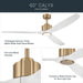 Kichler - 300360-CPZ - 60" Ceiling Fan - Calyx - Champagne Bronze