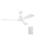 Kichler - 300054-MWH - 54" Ceiling Fan - Volos II - Matte White