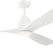Kichler - 300054-MWH - 54" Ceiling Fan - Volos II - Matte White