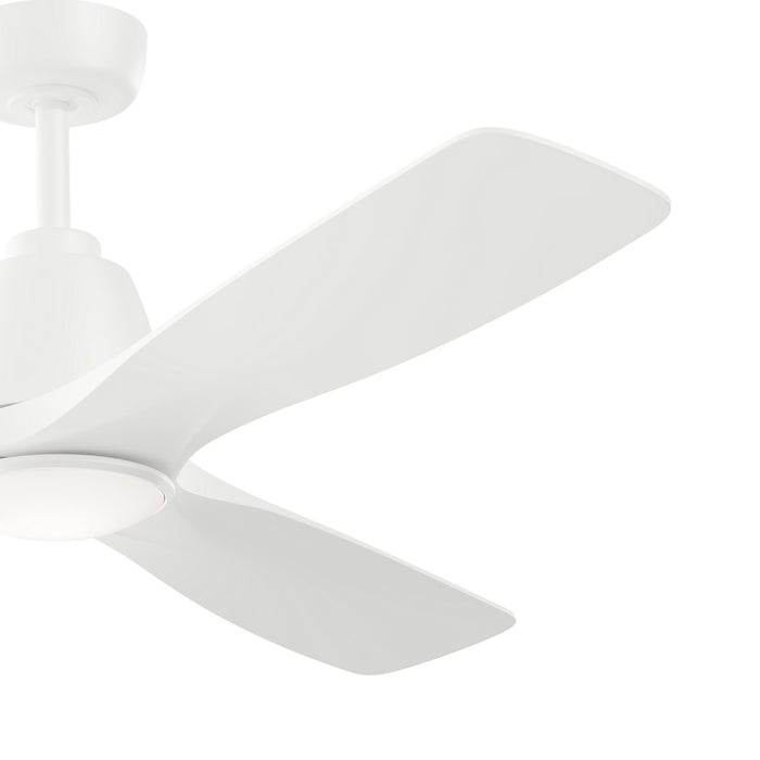 Kichler - 300054-MWH - 54" Ceiling Fan - Volos II - Matte White