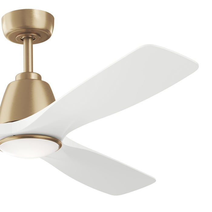 Kichler - 300054-CPZ - 54" Ceiling Fan - Volos II - Champagne Bronze