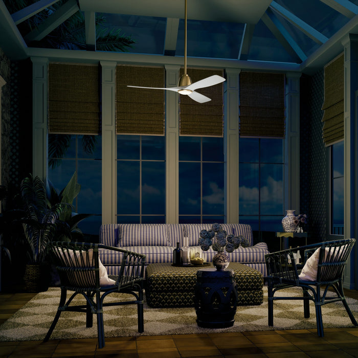 Kichler - 300054-CPZ - 54" Ceiling Fan - Volos II - Champagne Bronze