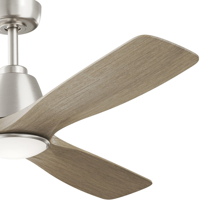 Kichler - 300054-NI - 54" Ceiling Fan - Volos II - Brushed Nickel