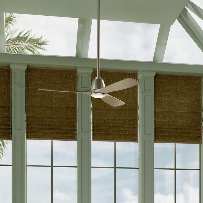 Kichler - 300054-NI - 54" Ceiling Fan - Volos II - Brushed Nickel