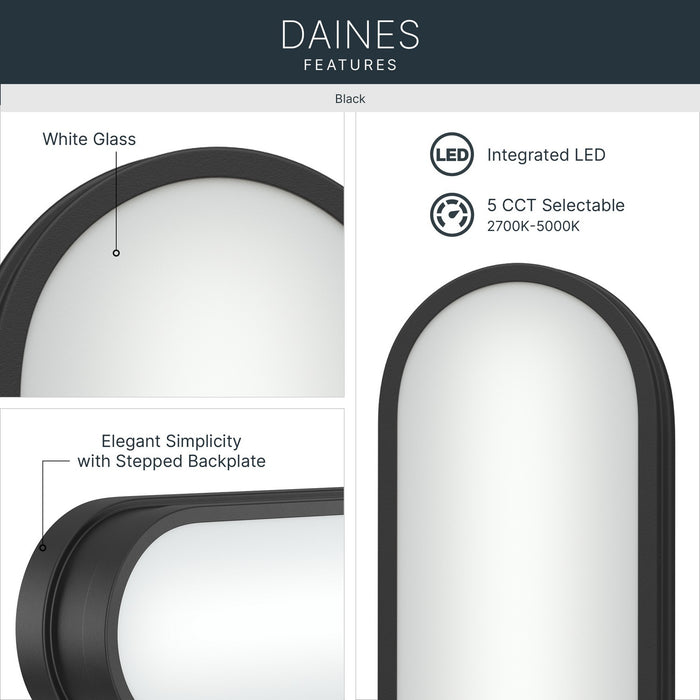 Kichler - 55246BKLED - LED Bath Bar - Daines - Black