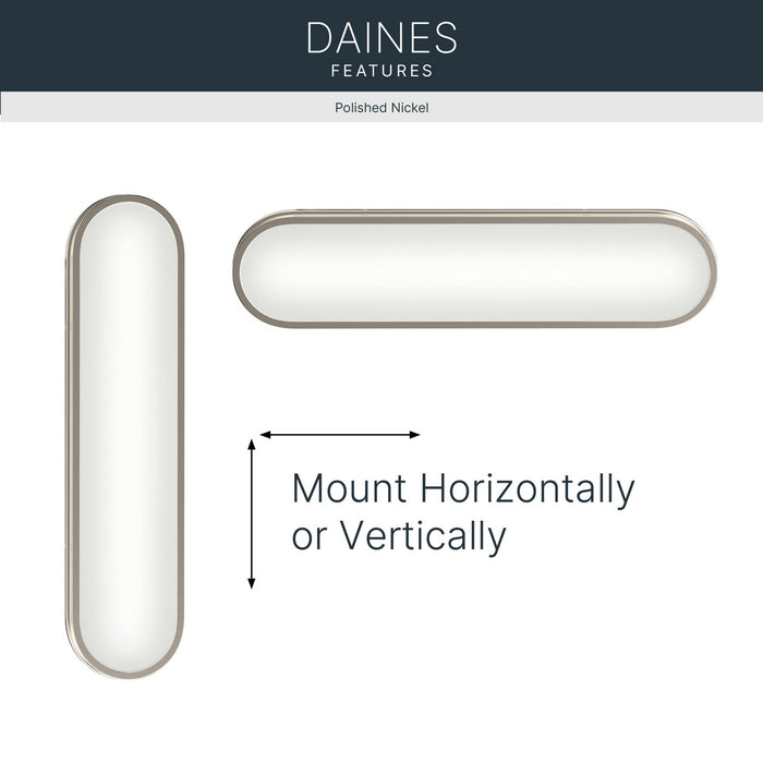 Kichler - 55246PNLED - LED Bath Bar - Daines - Polished Nickel