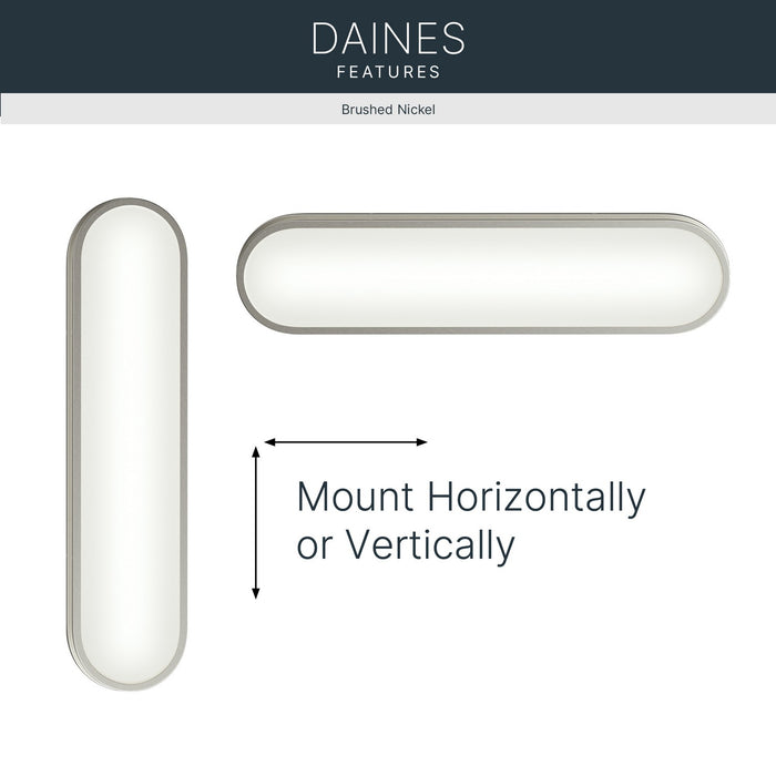 Kichler - 55246NILED - LED Bath Bar - Daines - Brushed Nickel