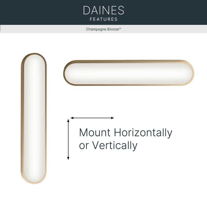 Kichler - 55247CPZLED - LED Bath Bar - Daines - Champagne Bronze