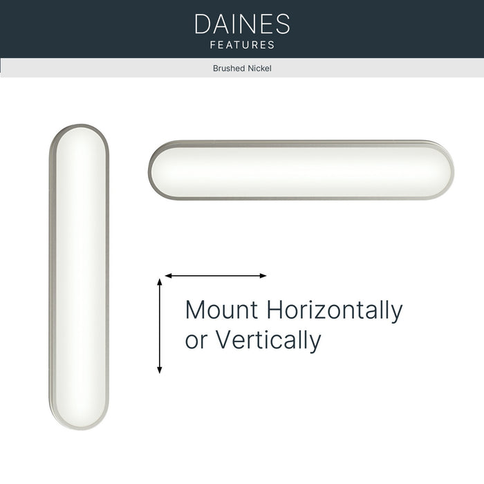 Kichler - 55247NILED - LED Bath Bar - Daines - Brushed Nickel