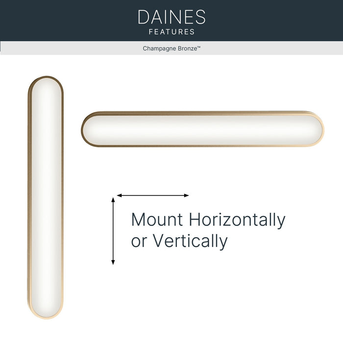Kichler - 55248CPZLED - LED Bath Bar - Daines - Champagne Bronze