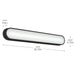 Kichler - 55248BKLED - LED Bath Bar - Daines - Black