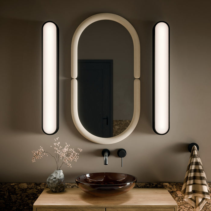 Kichler - 55248BKLED - LED Bath Bar - Daines - Black