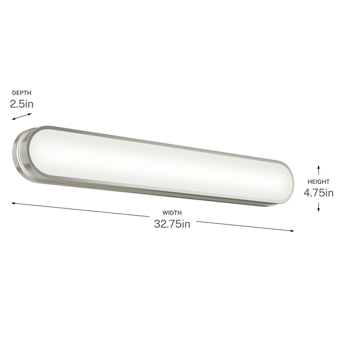 Kichler - 55248NILED - LED Bath Bar - Daines - Brushed Nickel