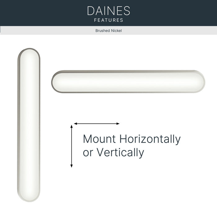 Kichler - 55248NILED - LED Bath Bar - Daines - Brushed Nickel
