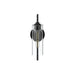 Kichler - 55250BK - One Light Wall Sconce - Niccol - Black