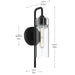 Kichler - 55250BK - One Light Wall Sconce - Niccol - Black