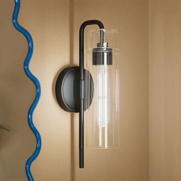 Kichler - 55250BK - One Light Wall Sconce - Niccol - Black