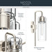 Kichler - 55250PN - One Light Wall Sconce - Niccol - Polished Nickel
