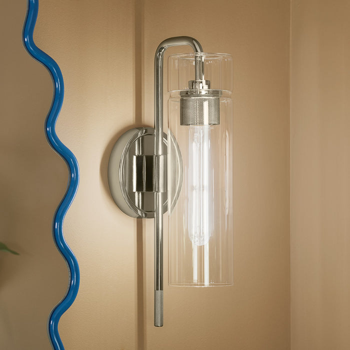 Kichler - 55250PN - One Light Wall Sconce - Niccol - Polished Nickel