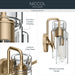 Kichler - 55251CPZ - Two Light Bath - Niccol - Champagne Bronze