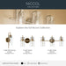 Kichler - 55251CPZ - Two Light Bath - Niccol - Champagne Bronze