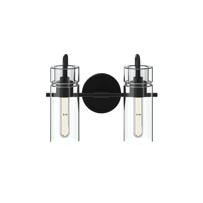 Kichler - 55251BK - Two Light Bath - Niccol - Black