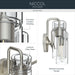 Kichler - 55251NI - Two Light Bath - Niccol - Brushed Nickel