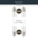 Kichler - 55251PN - Two Light Bath - Niccol - Polished Nickel