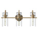 Kichler - 55252CPZ - Three Light Bath - Niccol - Champagne Bronze