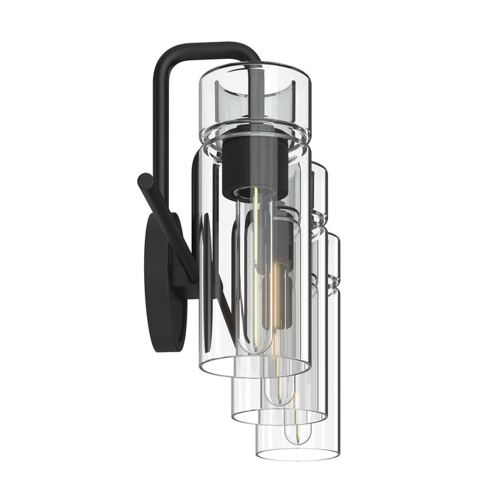 Kichler - 55252BK - Three Light Bath - Niccol - Black
