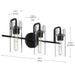 Kichler - 55252BK - Three Light Bath - Niccol - Black