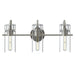 Kichler - 55252NI - Three Light Bath - Niccol - Brushed Nickel