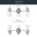 Kichler - 55252PN - Three Light Bath - Niccol - Polished Nickel