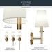 Kichler - 52808CPZ - One Light Wall Sconce - Kleine - Champagne Bronze