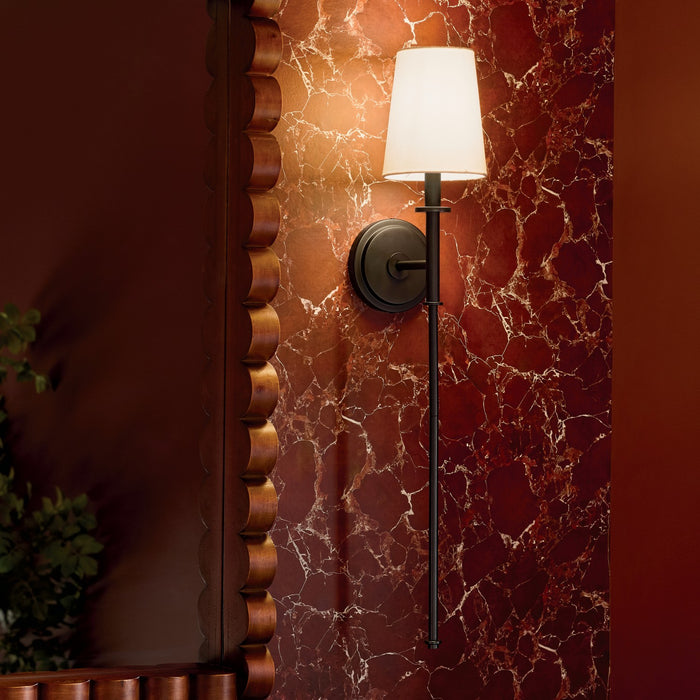 Kichler - 52808BK - One Light Wall Sconce - Kleine - Black