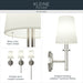 Kichler - 52808NI - One Light Wall Sconce - Kleine - Brushed Nickel