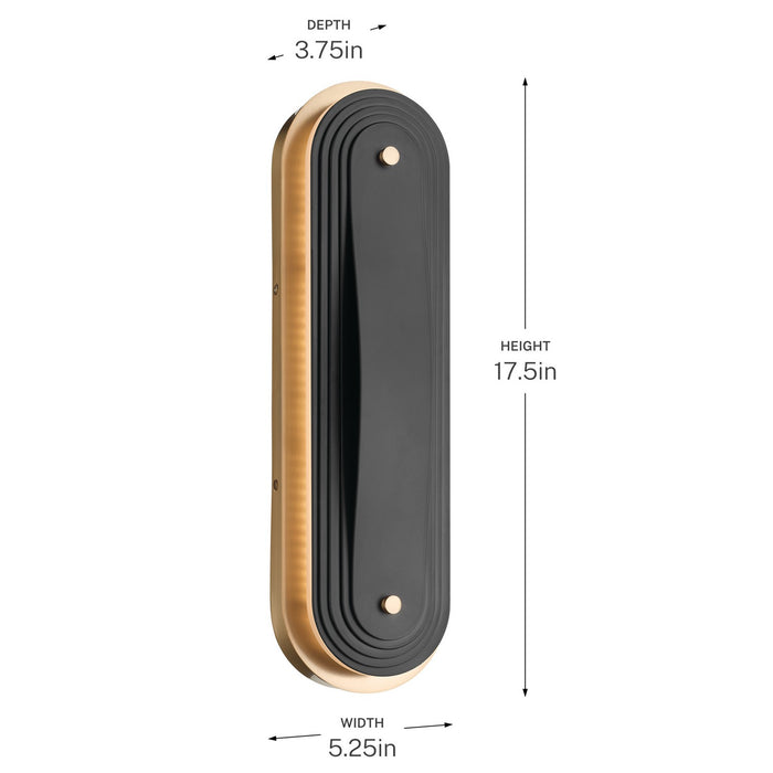 Kichler - 52810CPZLED - LED Wall Sconce - Tauri - Champagne Bronze