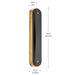 Kichler - 52811LBRLED - LED Wall Sconce - Tauri - Lacquered Brass