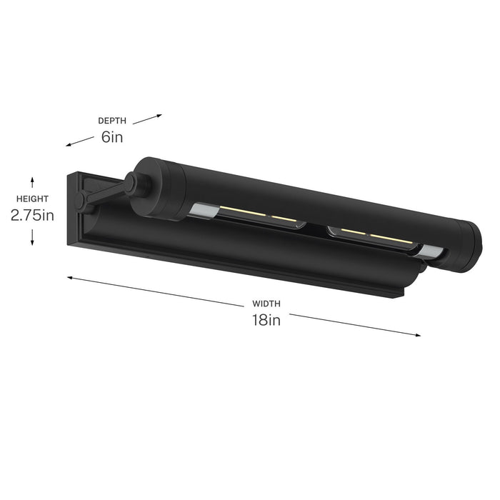 Kichler - 52814BK - LED Picture Light - Kenton - Black