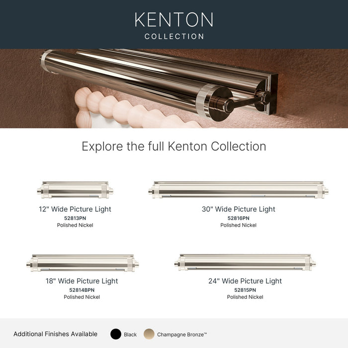 Kichler - 52814PN - LED Picture Light - Kenton - Polished Nickel