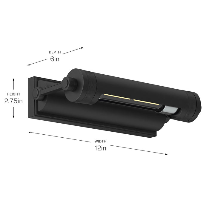 Kichler - 52813BK - LED Picture Light - Kenton - Black