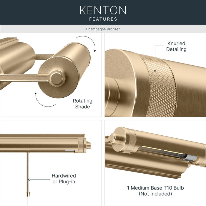Kichler - 52813CPZ - LED Picture Light - Kenton - Champagne Bronze