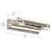 Kichler - 52813PN - LED Picture Light - Kenton - Polished Nickel