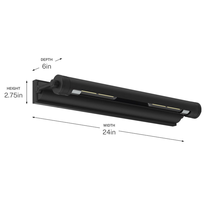 Kichler - 52815BK - LED Picture Light - Kenton - Black