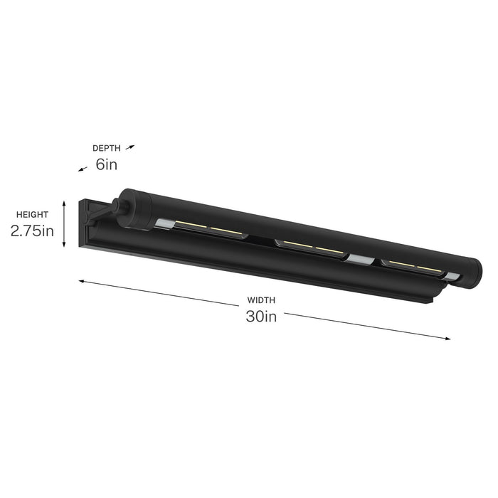 Kichler - 52816BK - LED Picture Light - Kenton - Black