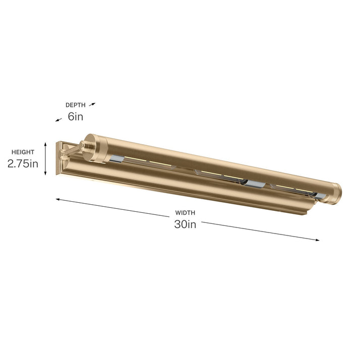 Kichler - 52816CPZ - LED Picture Light - Kenton - Champagne Bronze